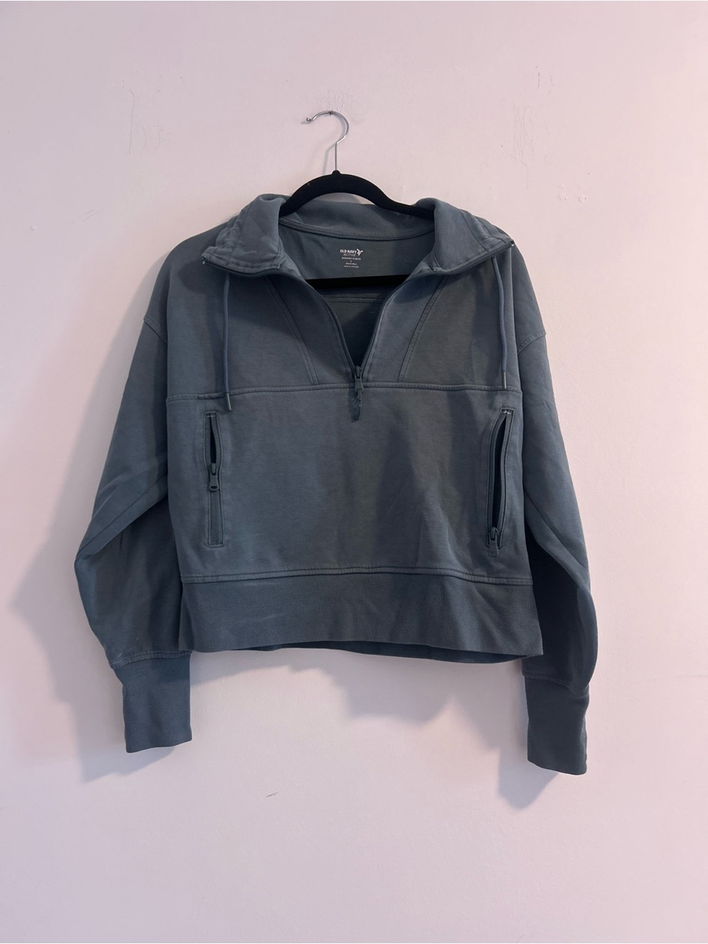 Old Navy Slate Blue Half-Zip Pullover